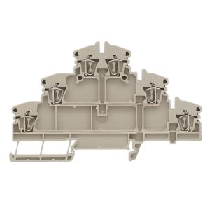 Weidmuller клем проходн ZDLD-2,5-2N 1782300тем-беж